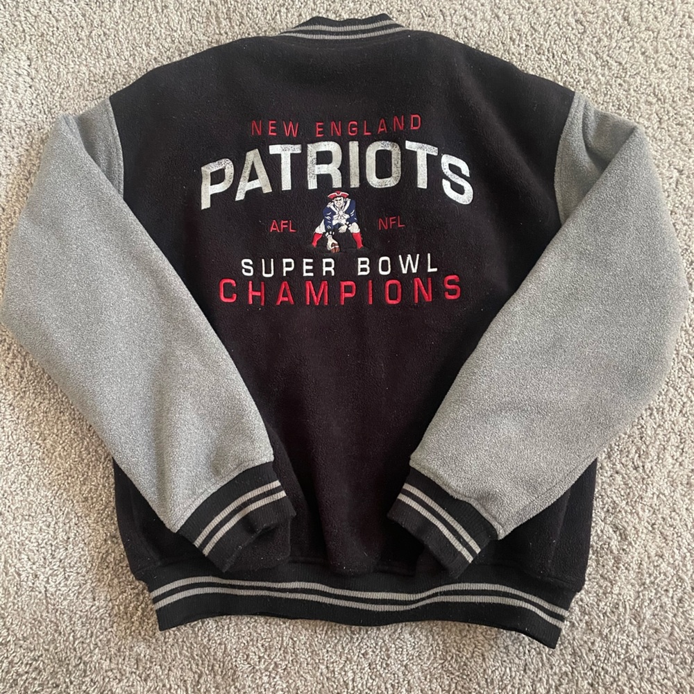 New England Patriots NFL champ varsity jacket